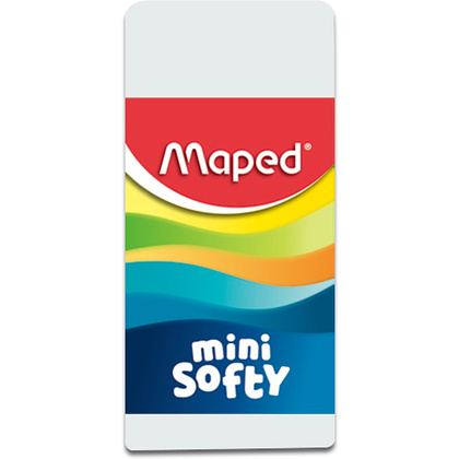 Ластик Maped "Softy", 1 шт, белый, (021528)