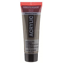Краски акриловые "Amsterdam", 408 умбра натуральная, 20 мл, туба
