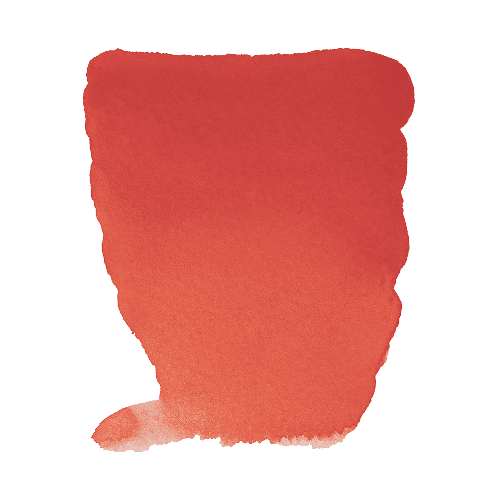 Краски акварельные "Rembrandt", 377 прочный красный средний, кювета - 2