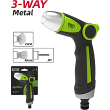 Пистолет-распылитель Deli GS EDL8072A, 3/4", 3 функции