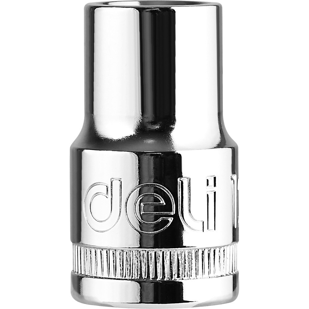 Головка торцевая шестигранная Deli YS EDQ4012 1/2", 12 мм, серебристый