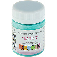 Краска акриловая по шелку перламутровая 