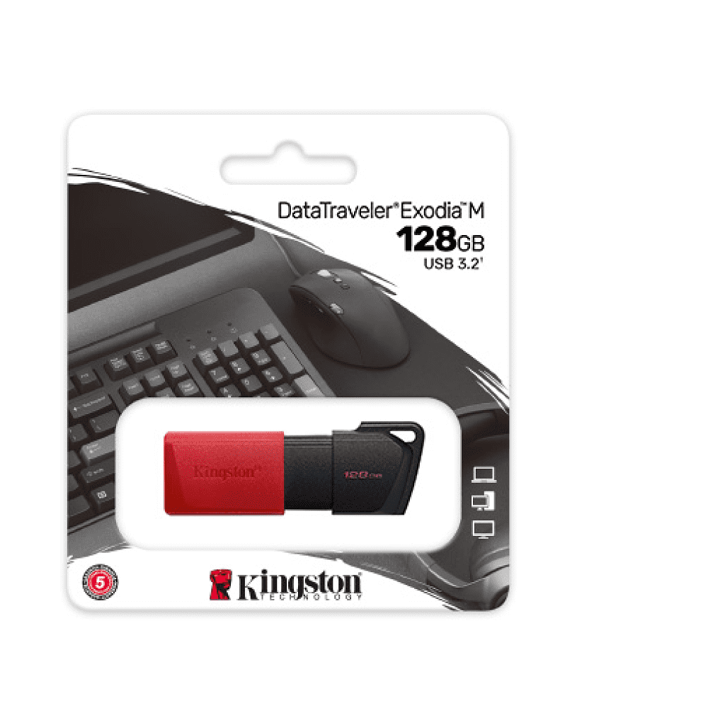 USB Flash накопитель 3.2 128 Gb DTXM, пластик, Kingston Exodia - 3