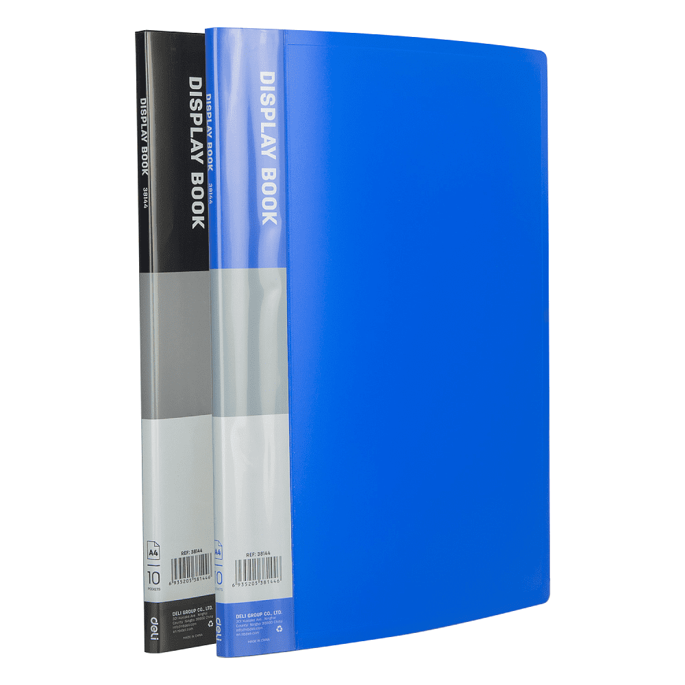 Папка c файлами "Display Book", 30 карманов, ассорти