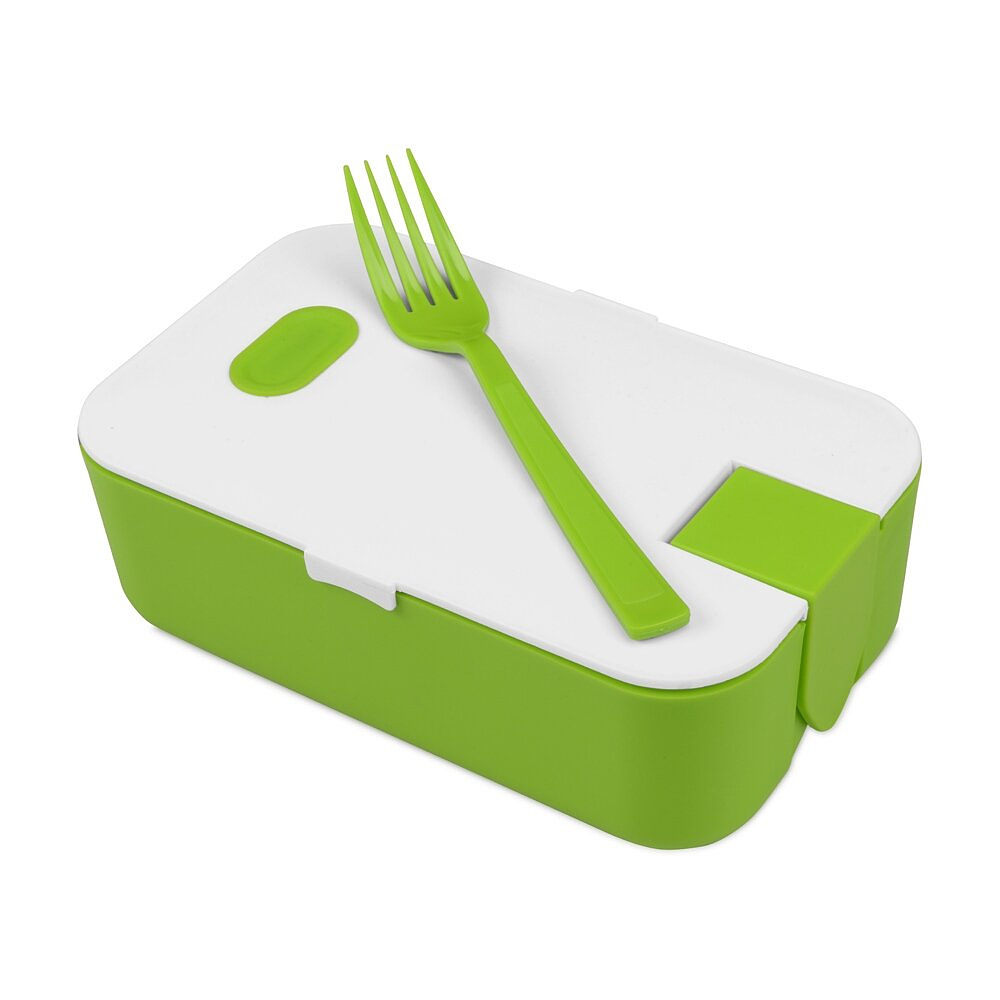 Контейнер для еды "Neo", зеленое яблоко, белый