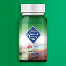 Краски гуашевые "Мастер-класс", 711 ярко-зеленая, 100 мл, банка