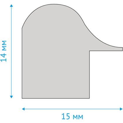 Фоторамка "OfficeSpace №5", 21x30 см, белый - 4