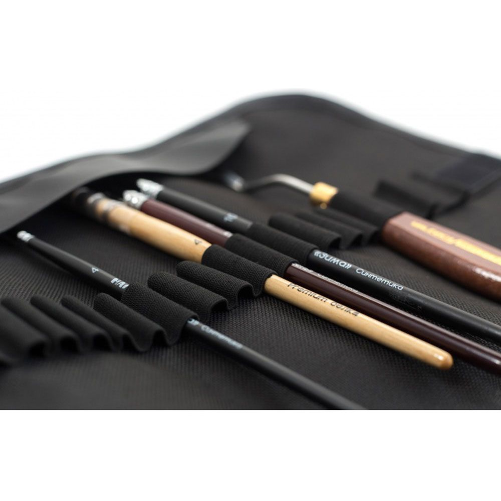 Пенал-органайзер "Малевичъ" для кистей, 26х48, черный - 2