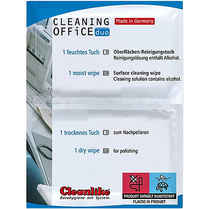 Чистящие салфетки для ноутбуков "Cleanlike", 2 шт