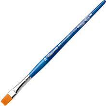 Кисть для рисования "Tintoretto Amber", синтетика, плоская, №10