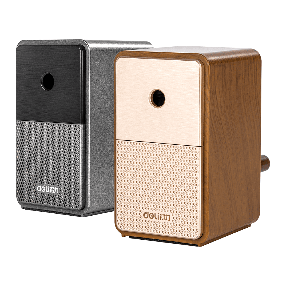 Точилка "Retro Sound Styling", 1 отверстие, механическая, коричневый - 2