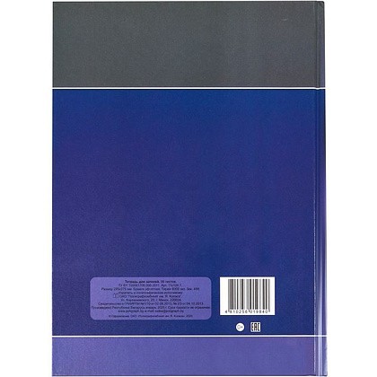 Книга канцелярская, A4, 96 листов, клетка, разноцветный, (992904) - 4