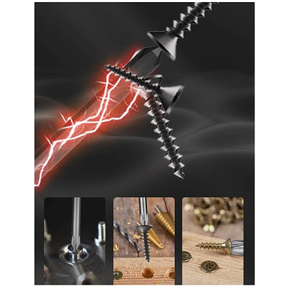 Отвертка Deli HS EHT1205, PH1х100 мм, Soft Touch, черный - 5