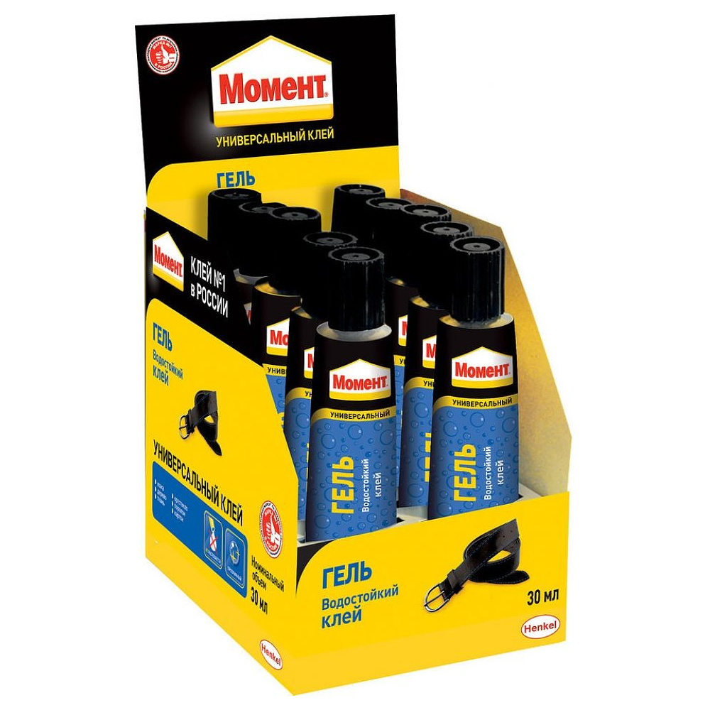 Клей-гель универсальный "Момент" 30 мл., шоу-бокс - 2