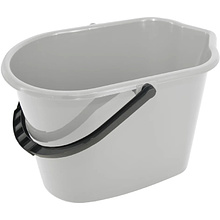 Ведро прямоугольное, 10 л, пластик, ассорти