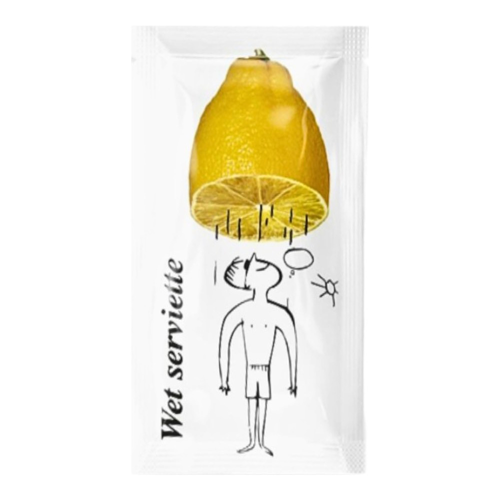 Салфетки влажные, саше, Нейтральная, 1 шт/упак