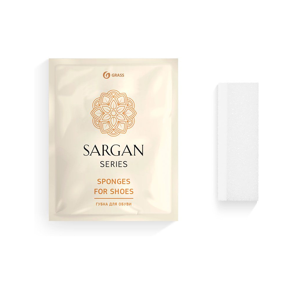 Губка для обуви Sargan, флоу-пак 
