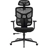 Кресло эргономичное EVERPROF Omega, Black, сетка, черный, металл, корпус черный - 2
