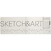 Скетчбук "Sketch&Art. Horizont", 25x17.9 см, 200 г/м2, 48 листов, красный - 4