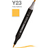 Маркер перманентный двусторонний "Sketchmarker Brush", Y23 кожа буйвола