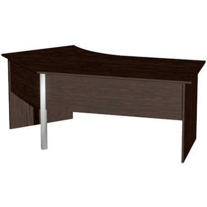 Коллекция Макси стол письменный М26-R, 1580х900х750 мм, венге