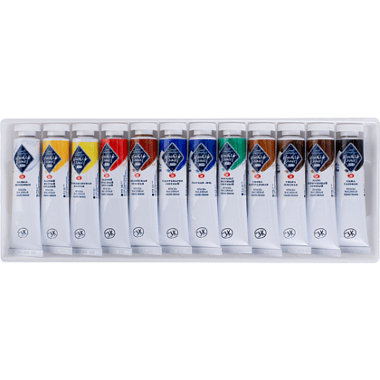 Краски масляные "Мастер-класс", 12 цветов, 18 мл - 2