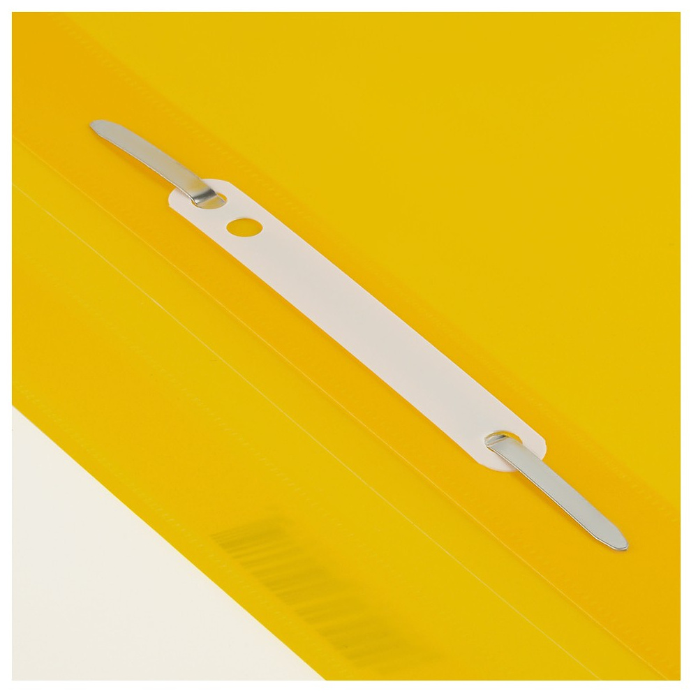 Папка скоросшиватель "Стамм", А5, желтый - 4