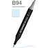 Маркер перманентный двусторонний "Sketchmarker Brush", B94 дымчатый голубой