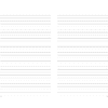 Блокнот "All metal red", А5, 96 листов, на резинке, черный, срез красный - 4