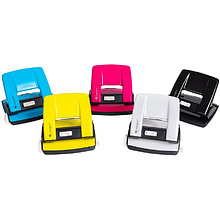 Дырокол "Aion-20/S", 20 листов, розовый