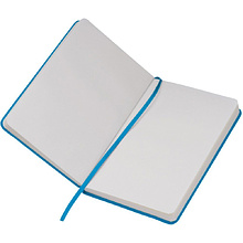 Блокнот "Lubeck", A6, 80 листов, нелинованный, голубой