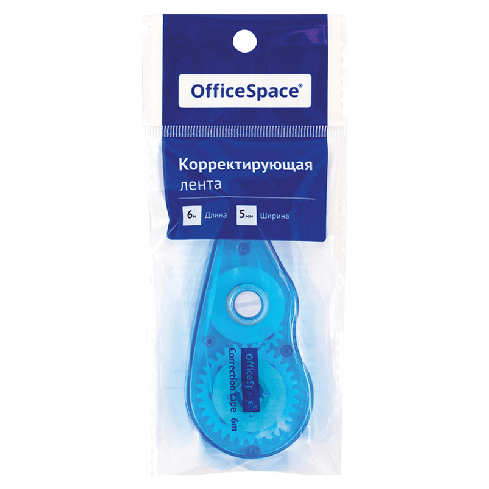 Корректор роллер "Office Sapce", лента, 5x6 мм/м - 2
