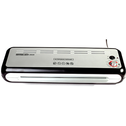 Ламинатор Office Kit "L3225", А3, 250 мкм, черный, серебристый - 6