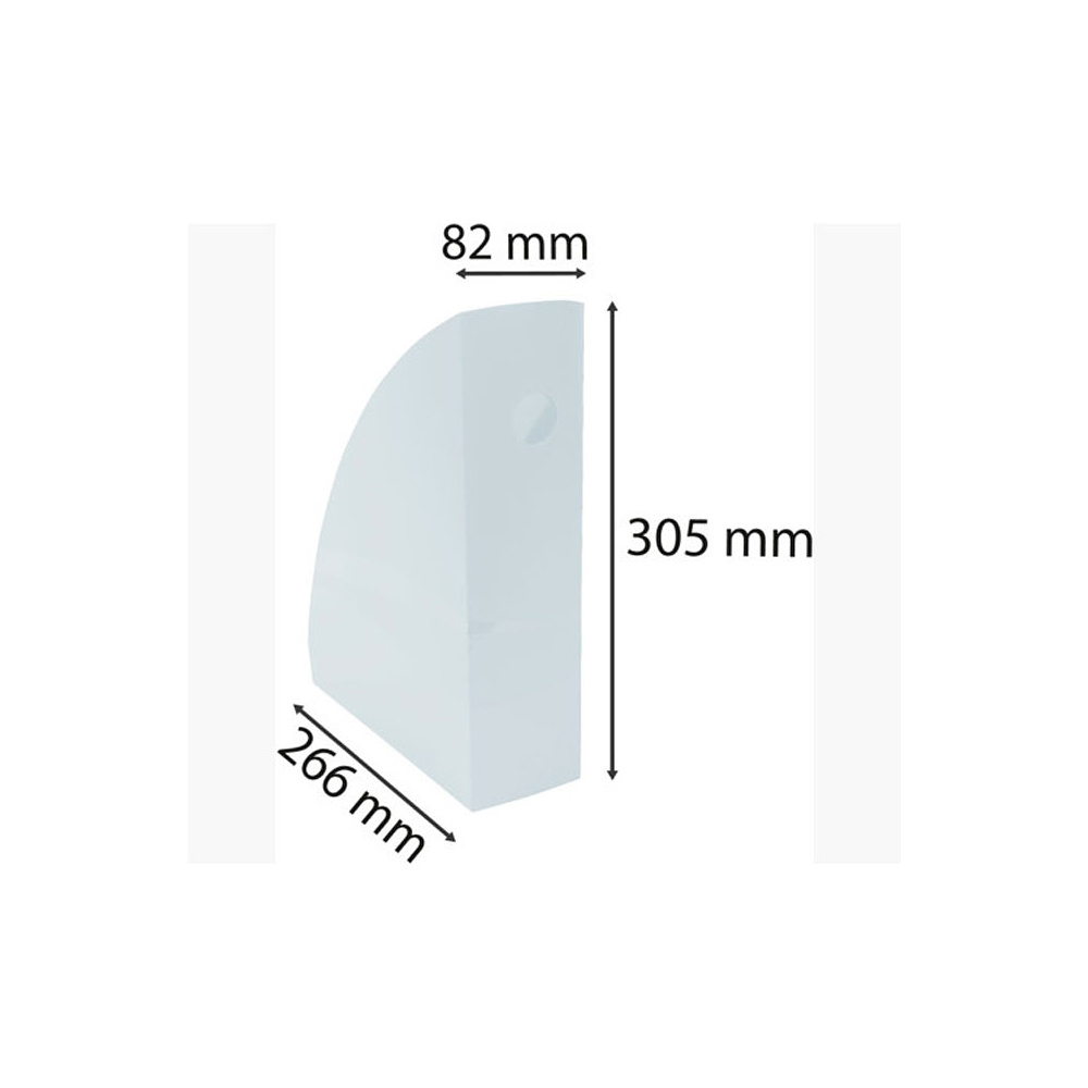 Модуль для бумаги вертикальный "Aquarel", голубая пастель - 4