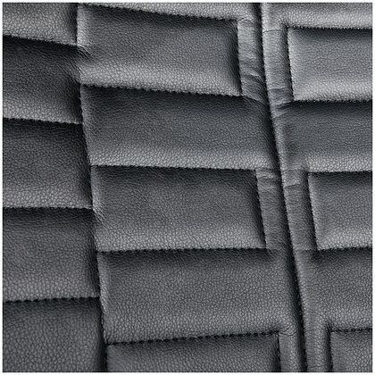 Кресло для руководителя Helmi HL-E80 "Ornament", экокожа, пластик, черный - 8