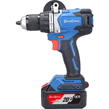 Аккумуляторная дрель-шуруповерт DongCheng DCJZ06-13 (TYPE FK), 20 В, без аккумулятора и зарядного устройства