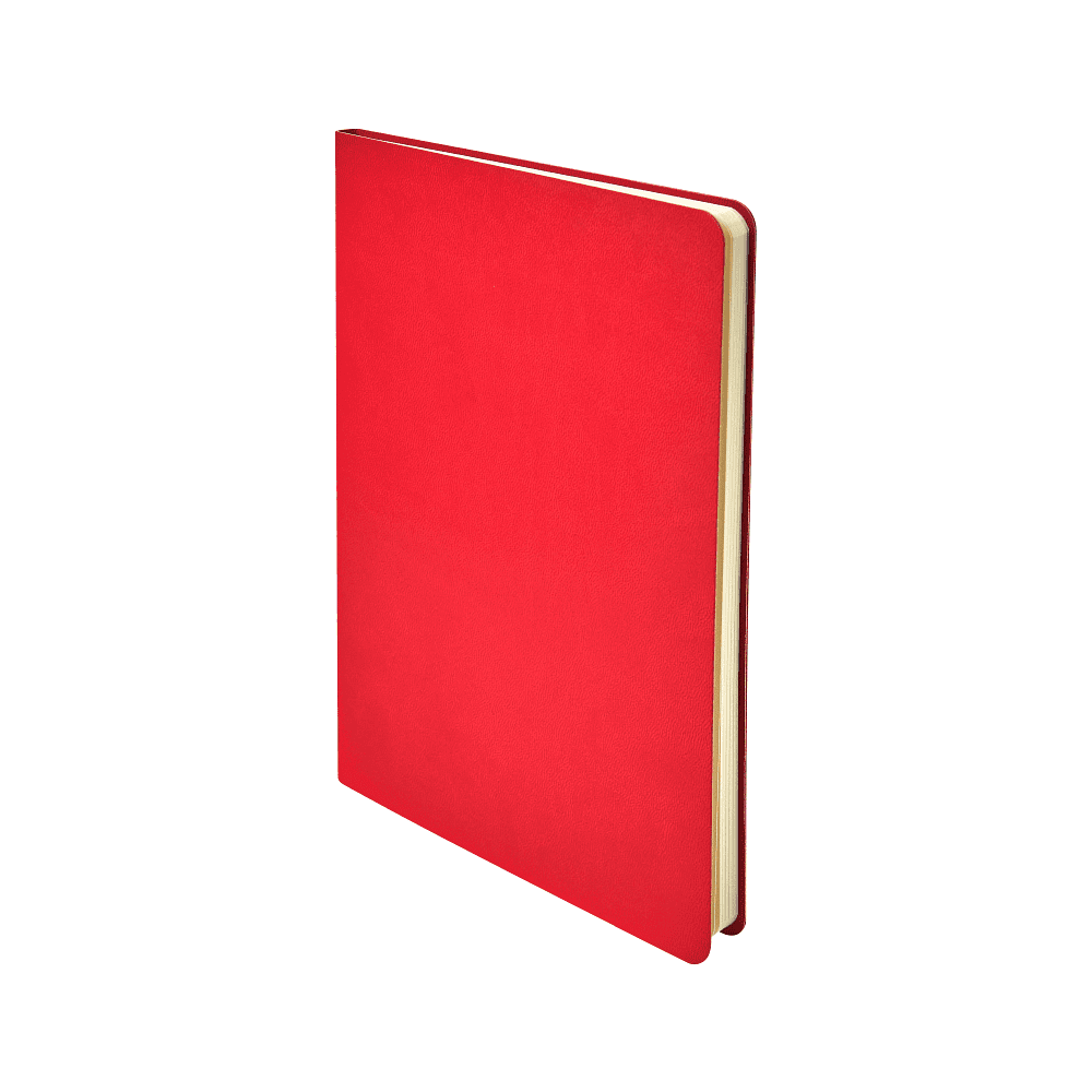 Блокнот "1818-15", А5, 80 листов, красный