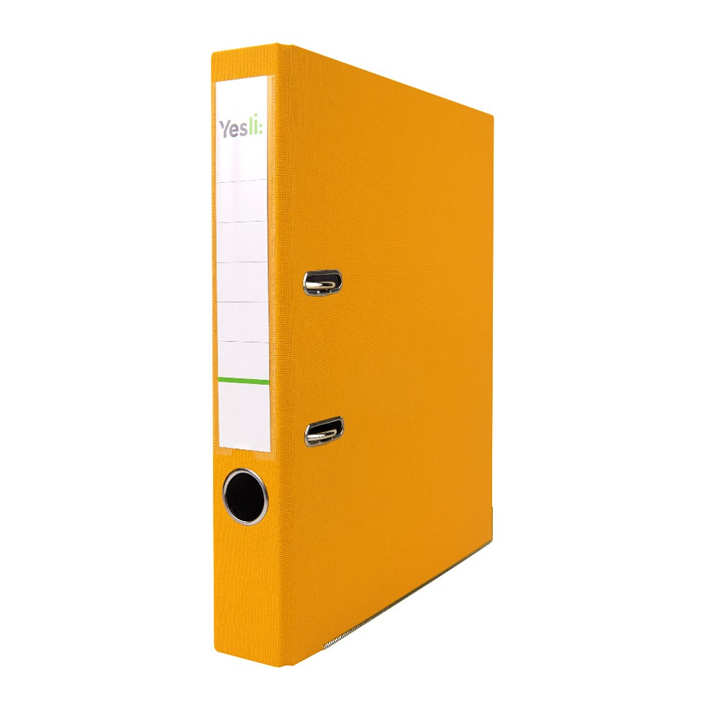 Папка-регистратор "Yesli:", А4, 50 мм, ПВХ, желтый