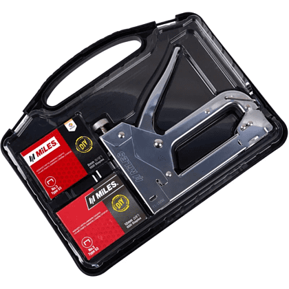 Набор инструментов Miles "5585KM3-D8-D10", степлер скобозабивной + скобы - 3