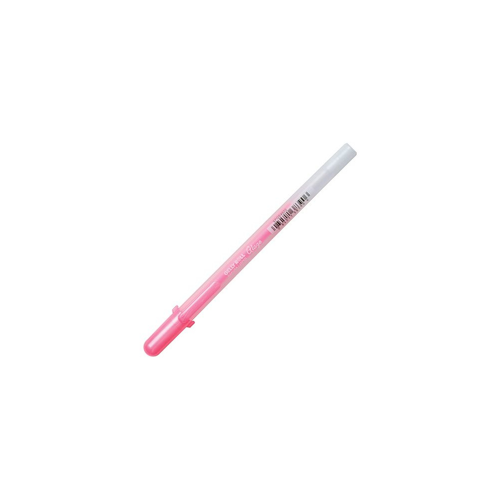 Ручка гелевая "Gelly Roll Glaze", 0.6 мм, прозрачный, стерж. светло-розовый