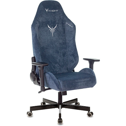 Кресло игровое Бюрократ "VIKING KNIGHT N1 Fabric", ткань, металл, синий - 6