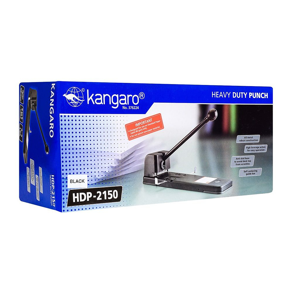 Дырокол Kangaro "HDP-2150", 150 листов, ассорти - 3