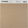 Блок бумаги для акварели "Sketchmarker", 26x26 см, 300 г/м2, 10 листов, среднезернистая - 4