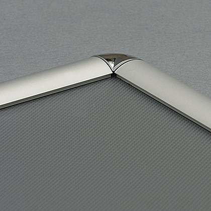 Рамка плакатная, А4, серебристый - 2