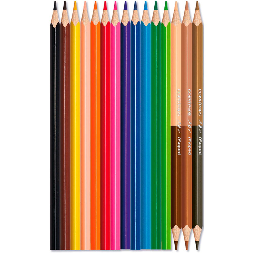 Цветные карандаши Maped "Skin Tones", 12+3 шт - 2