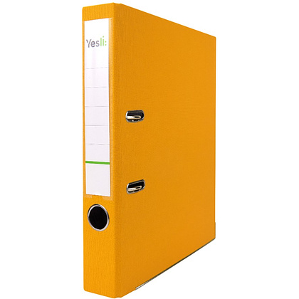 Папка-регистратор "Yesli:", А4, 50 мм, ПВХ, желтый