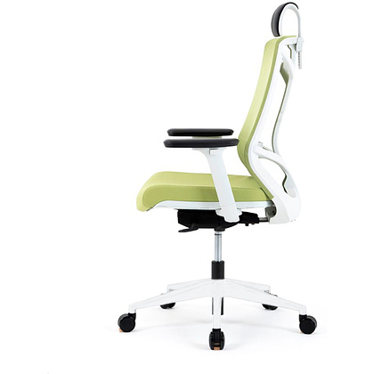 Кресло для руководителя "Nature II", пластик, ткань, зеленый - 3