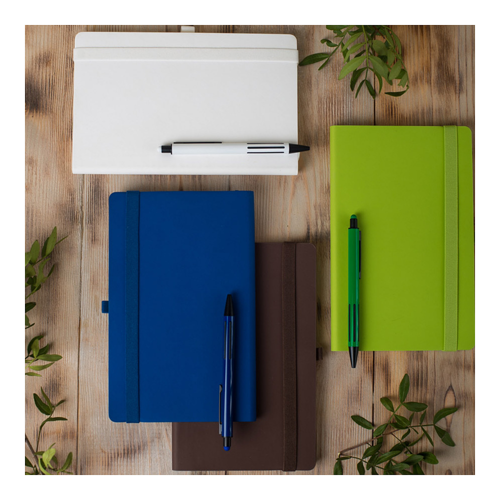 Блокнот "Gracy", А5, 96 листов, линованный, голубой - 9