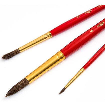 Набор кистей "Пони", блистер, 3 шт - 3