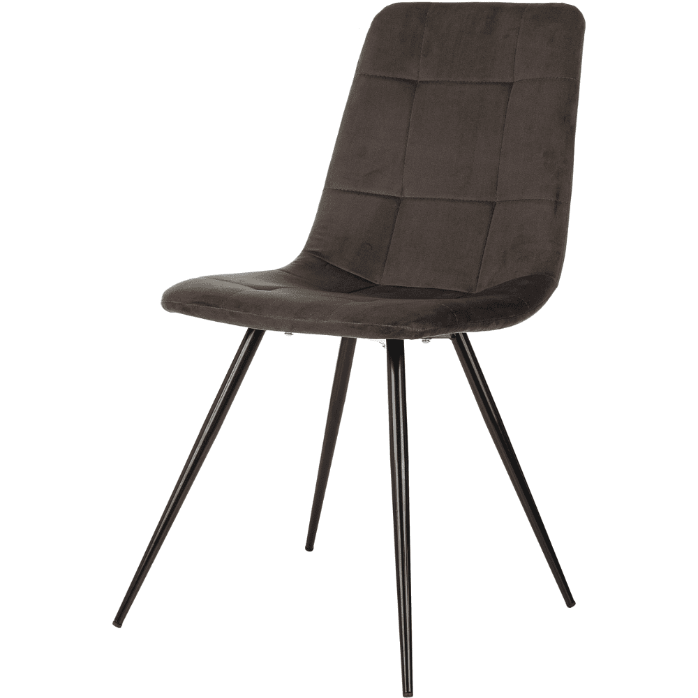 Стул Бюрократ "CH-K1_4", ткань, коричневый, металл, комплект 4 штуки - 4